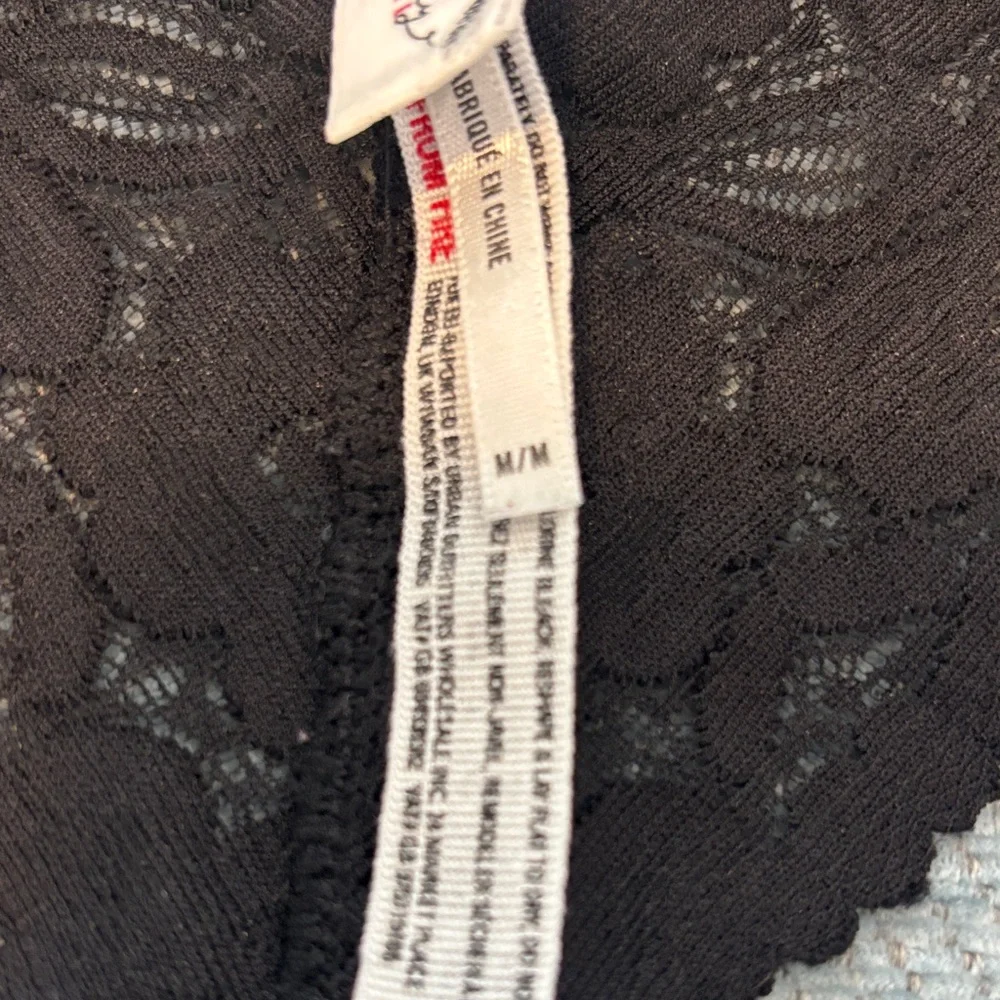 Free People Black Lace Bralette. This is just sexy!